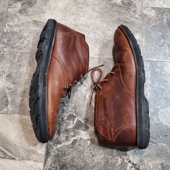 Timberland Earthkeepers Brown Leather Kempton Chukka Dress Business Work Boots 9 main image 9